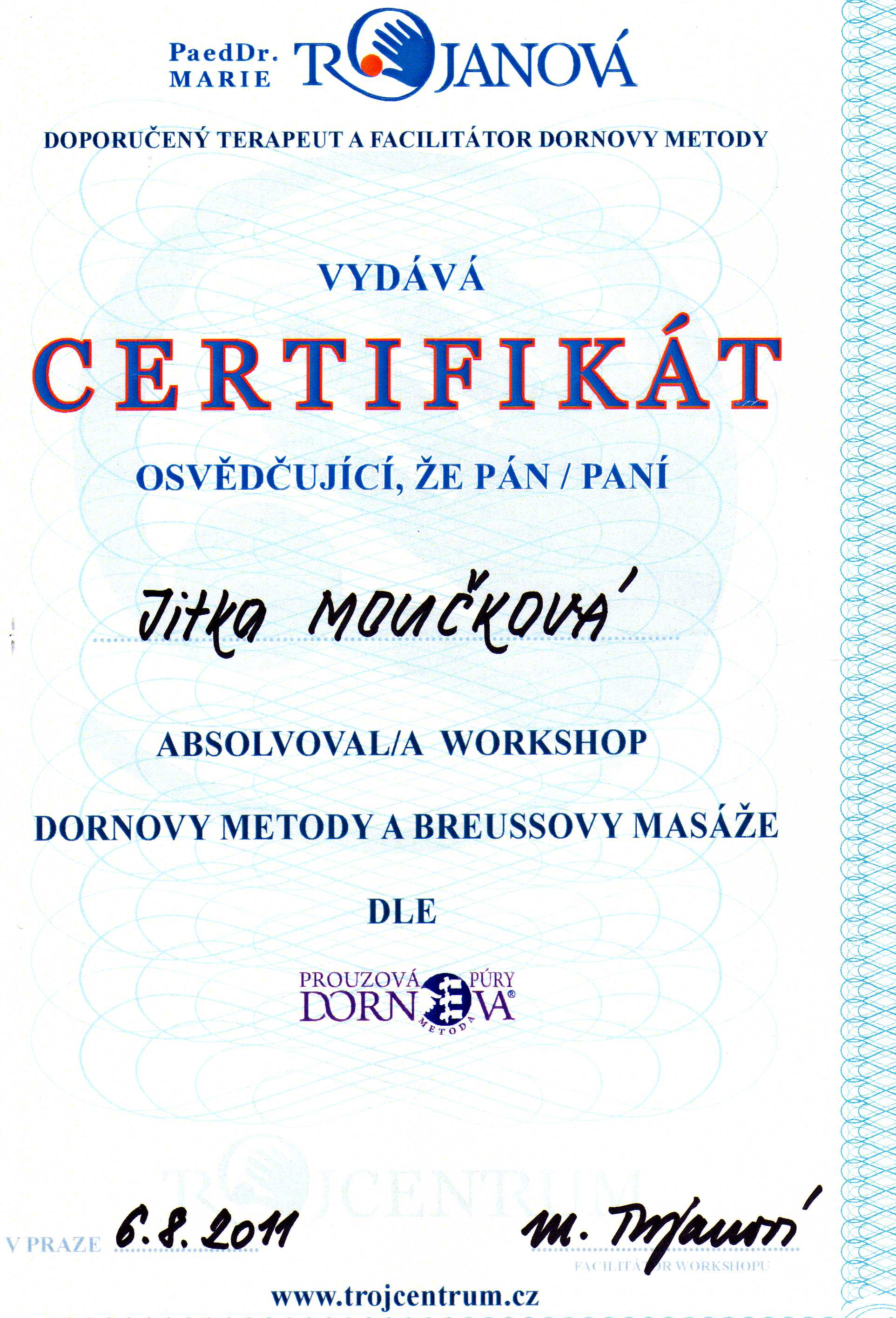 Certificate 1
