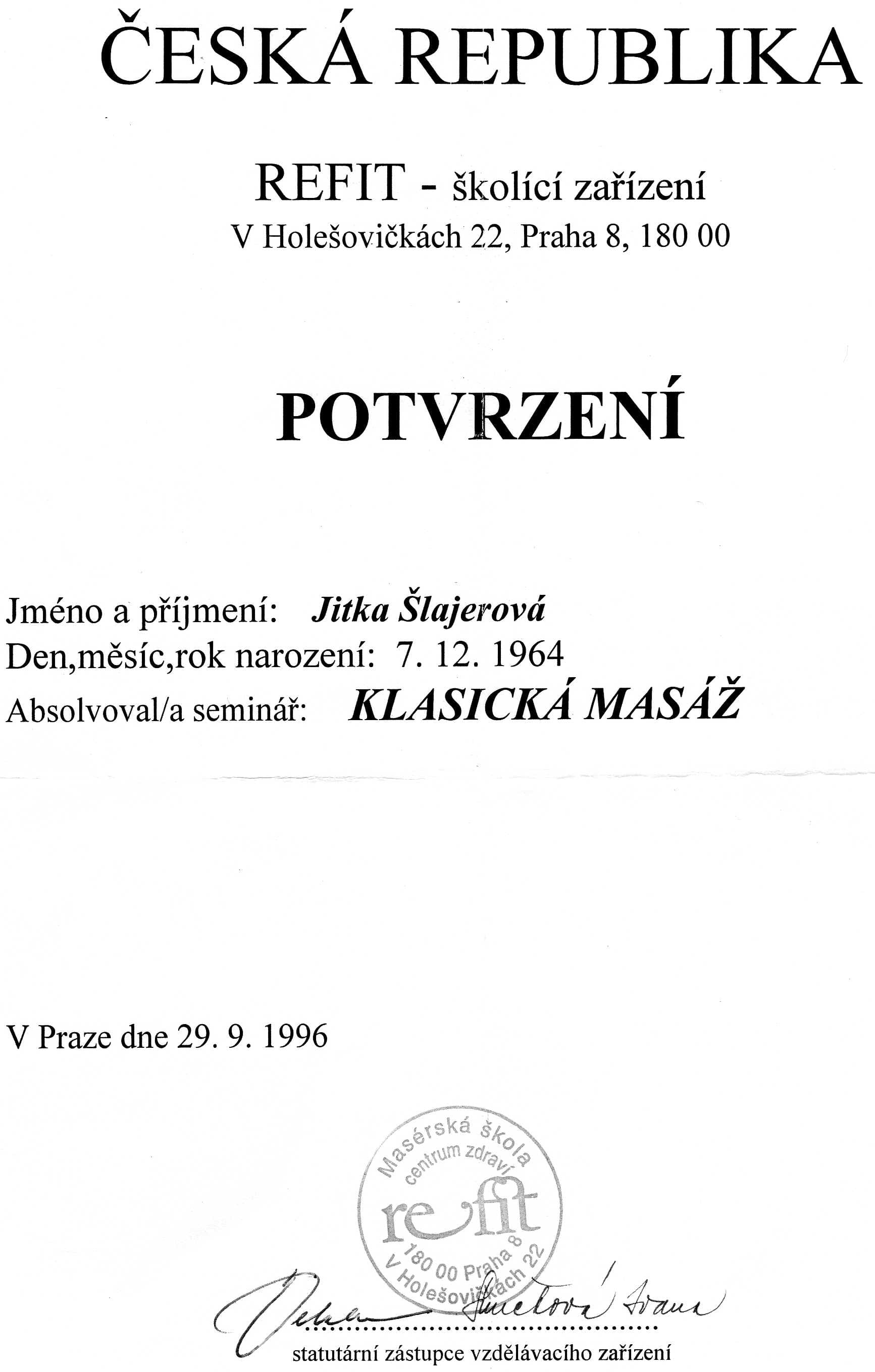 Certificate 3